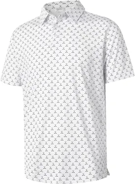 ELETOP Mens Golf Polo Shirts Moisture Wicking Quick Dry Short Sleeve Polo Casual Fashion Golf Shirt for Men