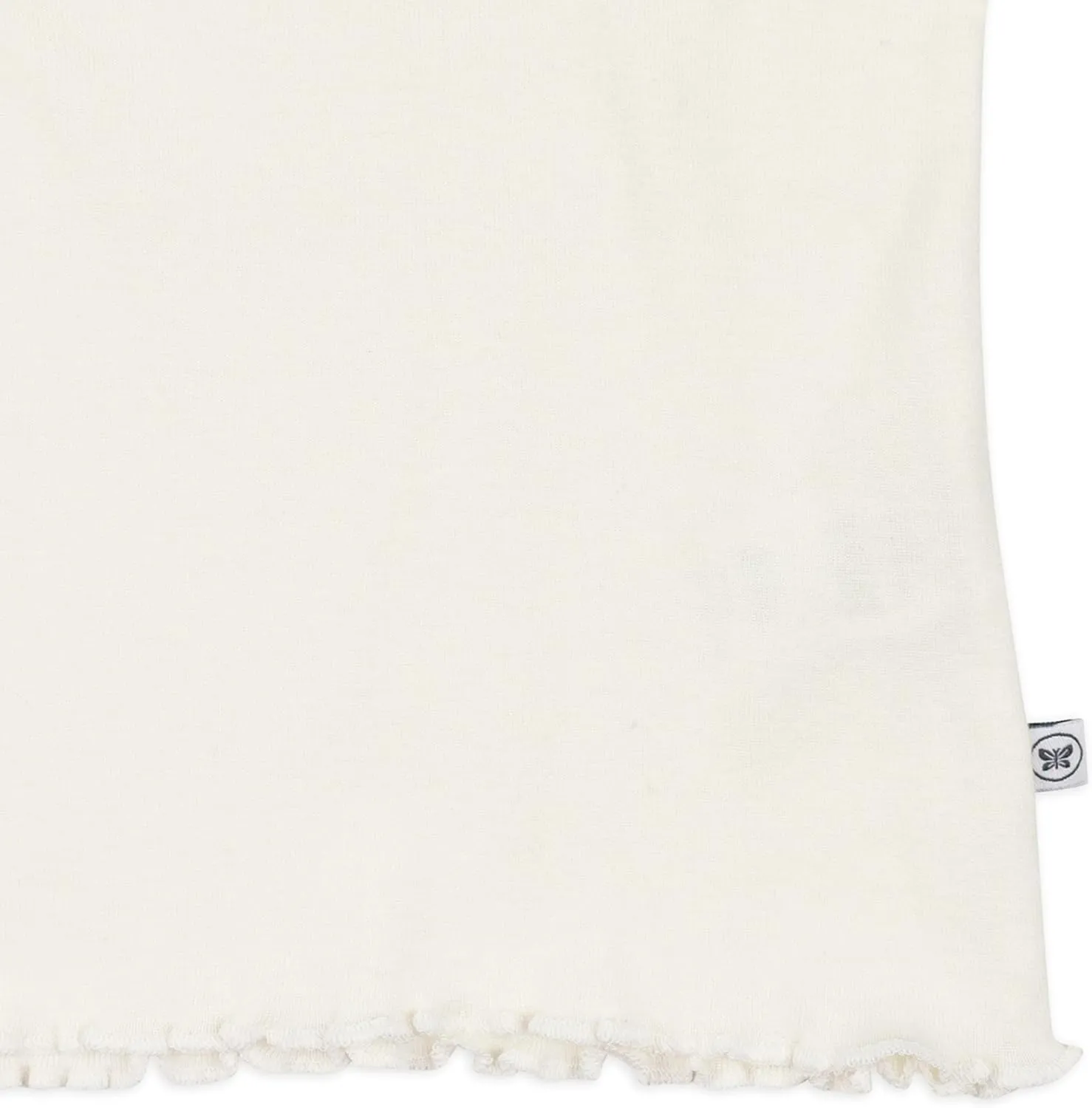 HonestBaby Rib Short Sleeve T-Shirt 100% Organic Cotton for Infant Baby Girls