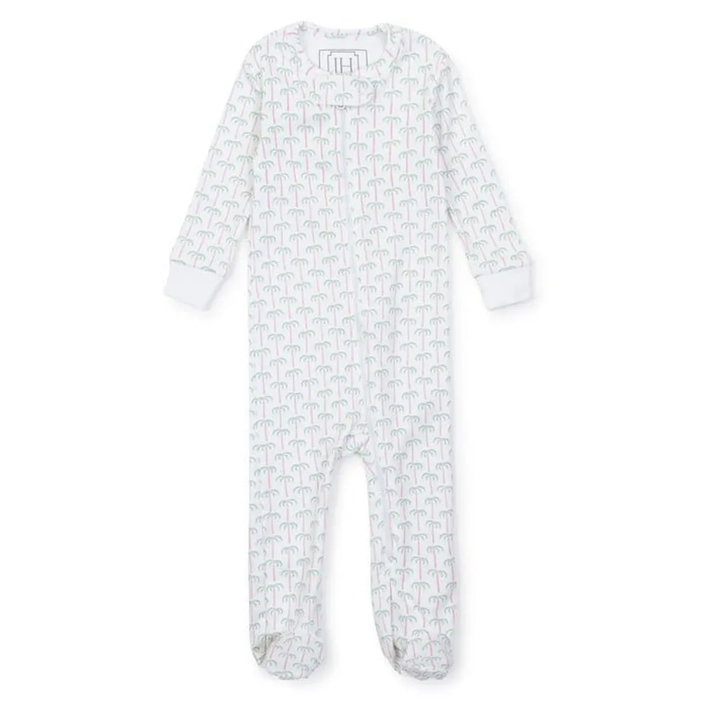 Lila and Hayes Parker Pima Cotton Zippered Pajama