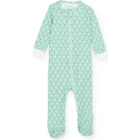 Lila and Hayes Parker Pima Cotton Zippered Pajama