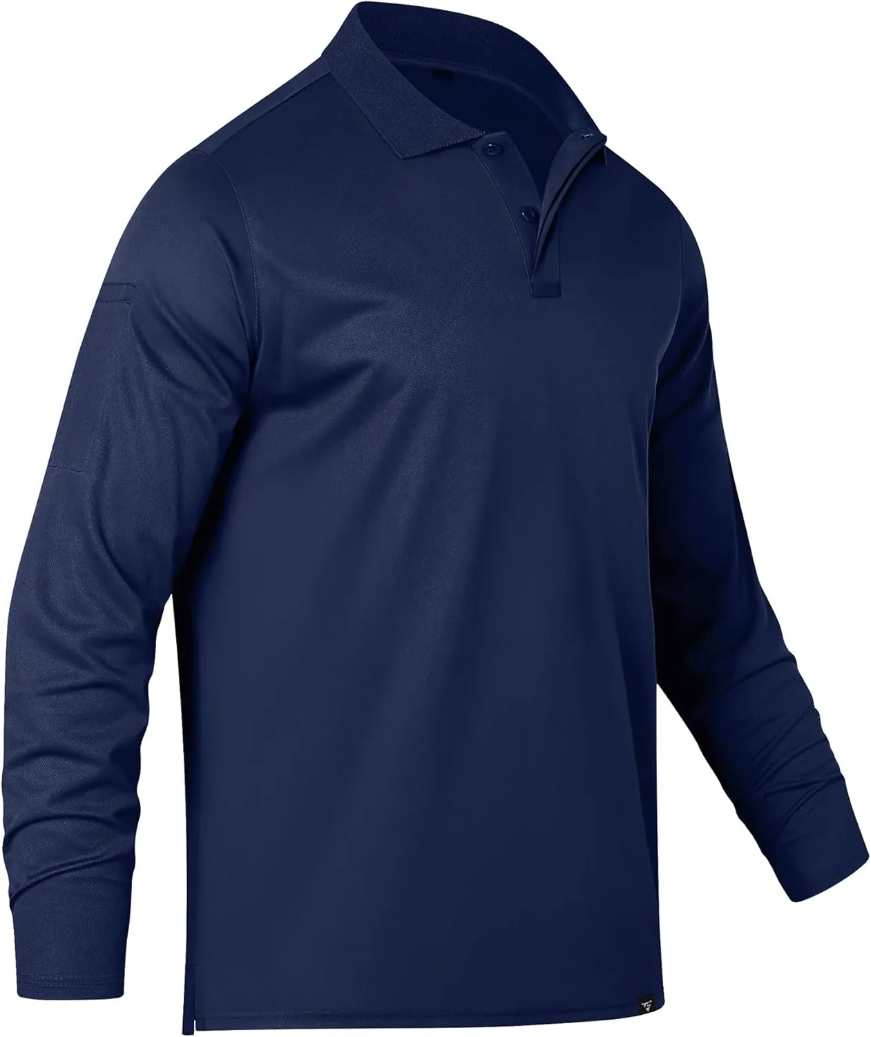 Men's Long Sleeve Polo Shirt Athletic Golf Polo Shirts for Men Quick-Dry Performance Casual Collared Shirts