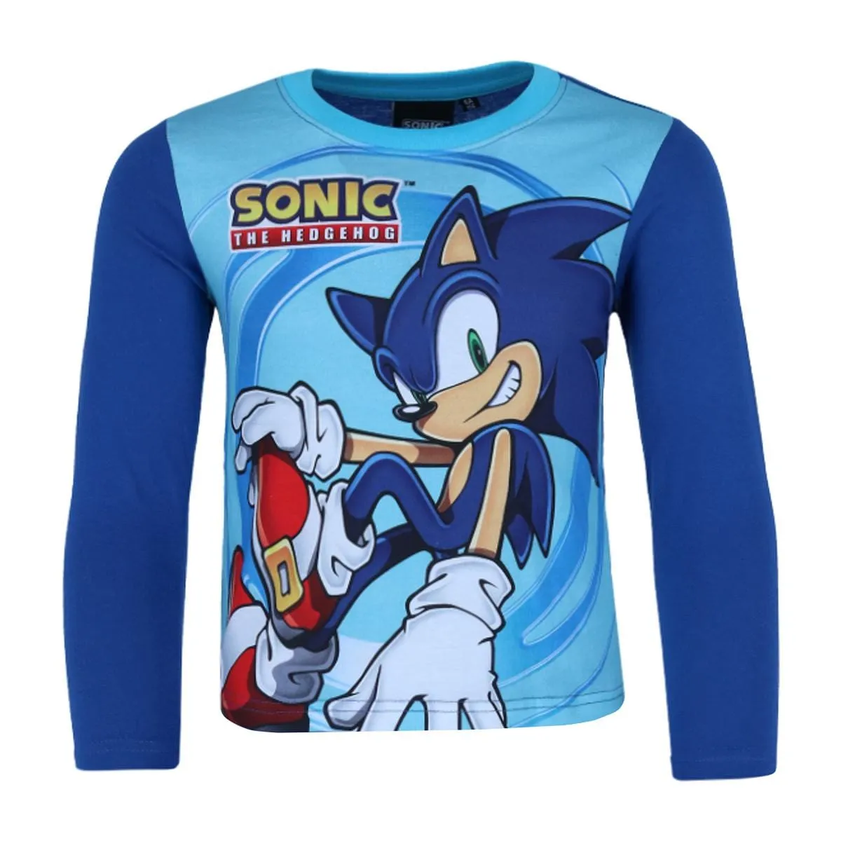 Textiel Trade Toddler Boys Sonic The Hedgehog Long Sleeve Pajama Set